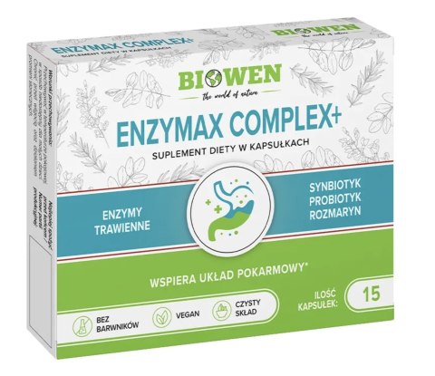 Biowen EnzyMax Complex+ 15 kapsułek