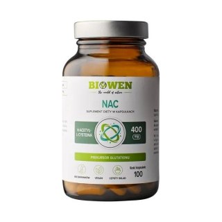 Biowen N-acetylo-L-cysteina (NAC) 400 mg 100 kapsułek
