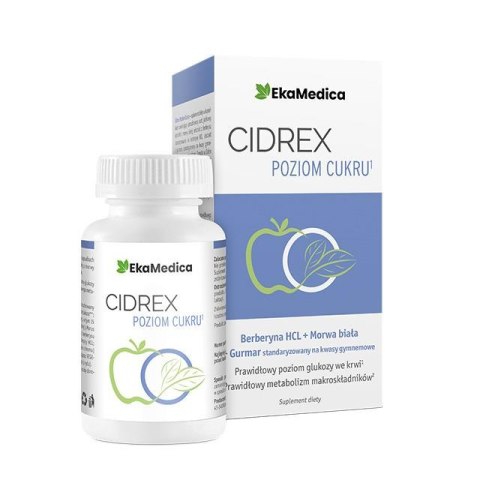 EkaMedica Cidrex Poziom Cukru 60 kapsułek