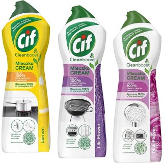 Mleczko do czyszczenia Cif Cleanboost 780g Lila CIF