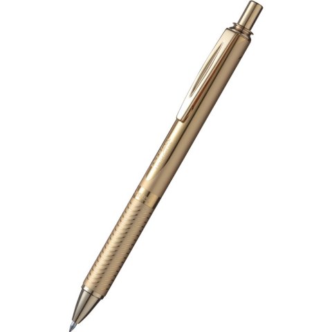 Pióro kulkowe Pentel EnerGel BL407 (wkład niebieski) złote Pentel