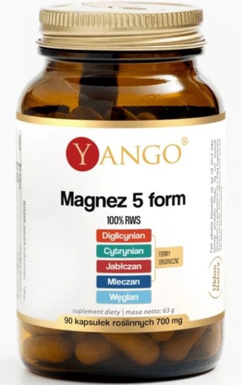 Yango Magnez 5 form 90 kapsułek