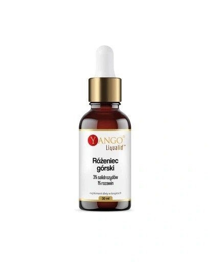Yango Różeniec górski 3% salidrozydów 1% rozawin krople 30 ml