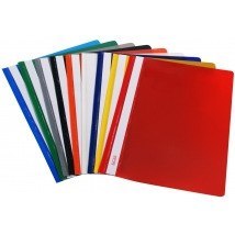 SKOROSZYT A4 PCV SIWY (10) Biurfol