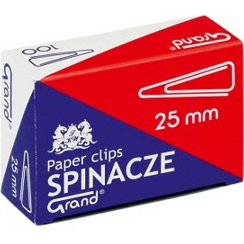 SPINACZE BIUROWE TRÓJKĄTNE 25mm (100) Grand SPINACZE BIUROWE TRÓJKĄTNE 25mm (100) Grand