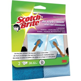Ściereczka z mikrofibry Scotch Brite (do szyb i luster) (2) SCOTCH BRITE