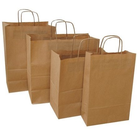 TORBA PAPIEROWA 24x10x36cm BRĄZOWA NC Koperty TORBA PAPIEROWA 24x10x36cm BRĄZOWA NC Koperty