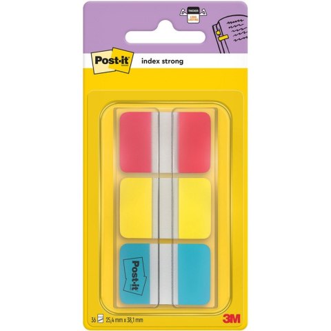 ZAKŁADKI POST-IT 25*38mm 3 KOLORY (3*22) Post-it ZAKŁADKI POST-IT 25*38mm 3 KOLORY (3*22) Post-it