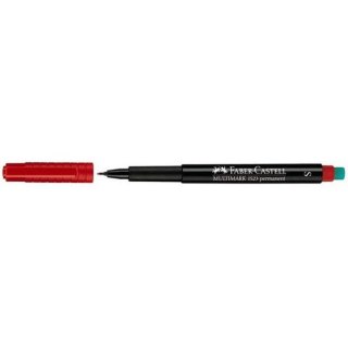 FOLIOPIS FABER-CASTELL OHP S CZERWONY Faber-Castell