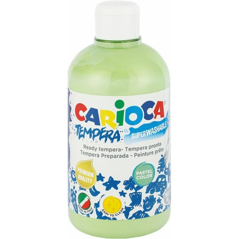 Farba tempera Carioca 500ml pastel zielona CARIOCA Farba tempera Carioca 500ml pastel zielona CARIOCA
