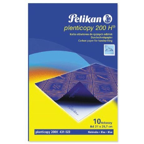 KALKA PELIKAN A4 OŁÓWKOWA NIEBIESKA (10) Pelikan KALKA PELIKAN A4 OŁÓWKOWA NIEBIESKA (10) Pelikan