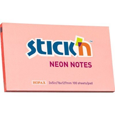 KARTECZKI STICK'N 76x127mm NEON RÓŻOWE (100) STICK'N KARTECZKI STICK'N 76x127mm NEON RÓŻOWE (100) STICK'N