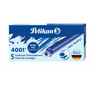 NABOJE ATRAMENTOWE PELIKAN DŁUGIE NIEBIESKIE (5) Pelikan