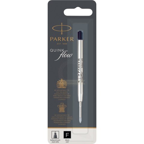 WKŁAD DO DŁUGOPISÓW PARKER QUINKFLOW F CZARNY Parker WKŁAD DO DŁUGOPISÓW PARKER QUINKFLOW F CZARNY Parker