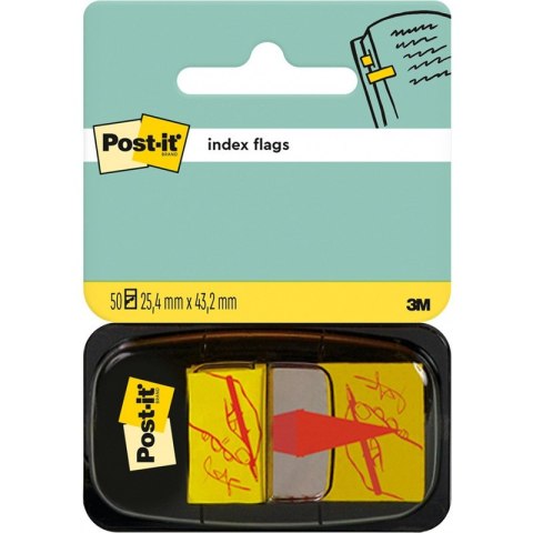 ZAKŁADKI POST-IT 25x43mm "RĘKA+OŁÓWEK" (50) Post-it ZAKŁADKI POST-IT 25x43mm "RĘKA+OŁÓWEK" (50) Post-it