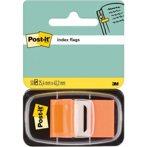 ZAKŁADKI POST-IT 25*43mm POMARAŃCZOWE (50) Post-it ZAKŁADKI POST-IT 25*43mm POMARAŃCZOWE (50) Post-it