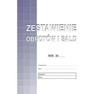 ZESTAWIENIE OBROTÓW I SALD A4 (OFFSET) Michalczyk i Prokop