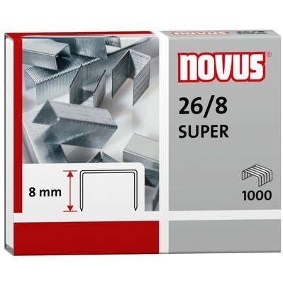 ZSZYWKI NOVUS 26/8 SUPER (1000) Novus ZSZYWKI NOVUS 26/8 SUPER (1000) Novus