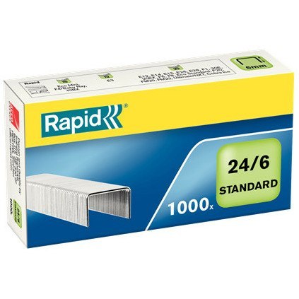 ZSZYWKI RAPID STANDARD 24/6 (1000) Rapid ZSZYWKI RAPID STANDARD 24/6 (1000) Rapid