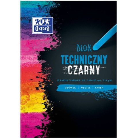 Blok techniczny Oxford A3/10k czarny Oxford Blok techniczny Oxford A3/10k czarny Oxford