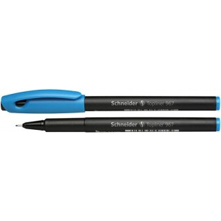 Cienkopis Schneider Topliner 967 0.4mm jasnoniebieski Schneider