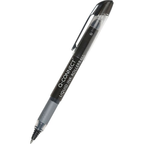 Cienkopis kulkowy Q-Connect 0.5mm czarny Q-CONNECT