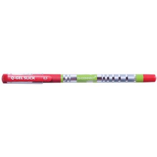 Długopis żelowo-fluidowy Q-Connect 0.5mm czerwony Q-CONNECT