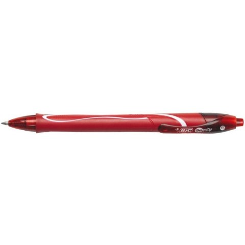 Długopis żelowy BiC Gelocity Quick Dry czerwony Bic