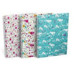KOŁONOTATNIK OXFORD FLORAL B5/60K LINIA Oxford KOŁONOTATNIK OXFORD FLORAL B5/60K LINIA Oxford