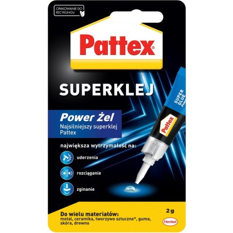 Klej w żelu Pattex Ultra S.O.S. 2g Pattex Klej w żelu Pattex Ultra S.O.S. 2g Pattex