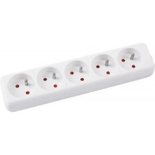 Listwa zasilająca Office Products 1.5m/5g biała Office Products Listwa zasilająca Office Products 1.5m/5g biała Office Products