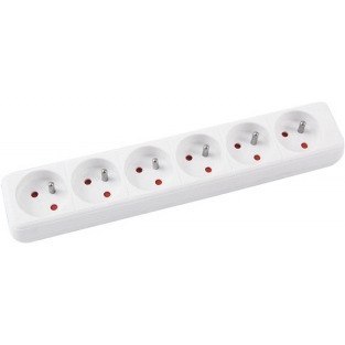 Listwa zasilająca Office Products 3m/6g biała Office Products Listwa zasilająca Office Products 3m/6g biała Office Products