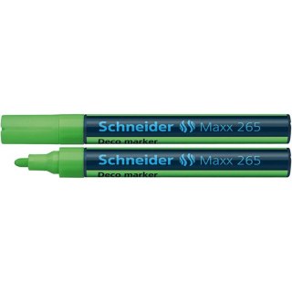 Marker kredowy Schneider Maxx 265 Deco zielony Schneider