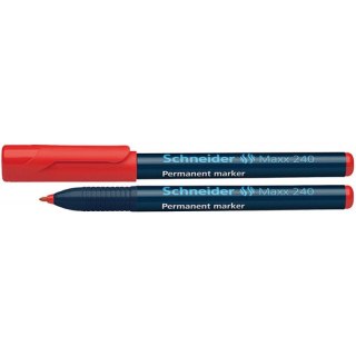 Marker permanentny Schneider Maxx 240 czerwony Schneider