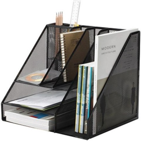 Organizer na biurko Q-Connect Office Set metalowy Q-CONNECT