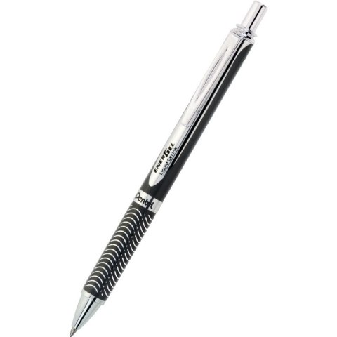 Pióro kulkowe Pentel EnerGel BL407 (wkład niebieski) metaliczny czarny Pentel Pióro kulkowe Pentel EnerGel BL407 (wkład niebieski) metaliczny czarny Pentel