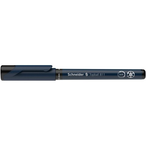 Pióro kulkowe Schneider Topball 811 czarne Schneider