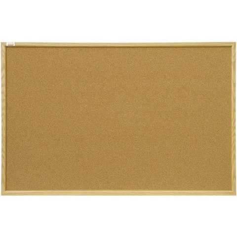 Tablica korkowa MemoBe 90x60cm rama drewniana MemoBe Tablica korkowa MemoBe 90x60cm rama drewniana MemoBe