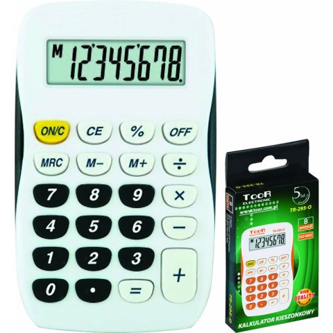 Kalkulator Toor TR-295-K TOOR Kalkulator Toor TR-295-K TOOR