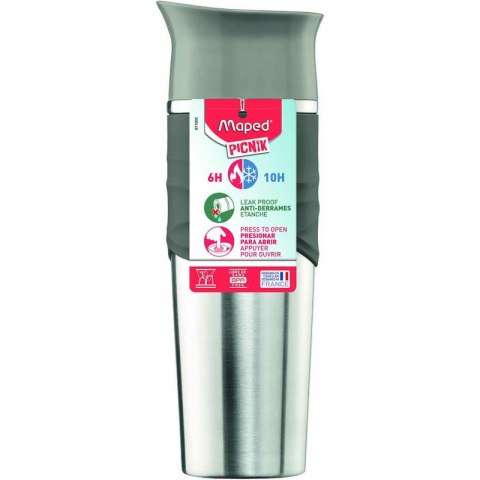 Kubek termiczny Maped Picnik Concept Adult 320ml szary Maped Kubek termiczny Maped Picnik Concept Adult 320ml szary Maped