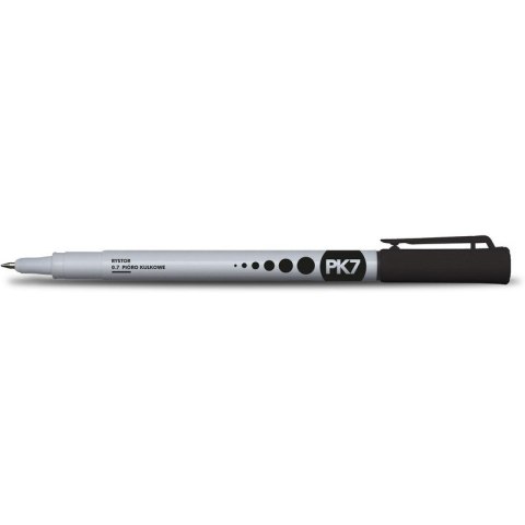 PIÓRO KULKOWE RYSTOR PK7 0.7mm CZARNE Rystor PIÓRO KULKOWE RYSTOR PK7 0.7mm CZARNE Rystor