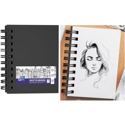 Szkicownik Oxford Sketchbook A6/80k czarny Oxford Szkicownik Oxford Sketchbook A6/80k czarny Oxford
