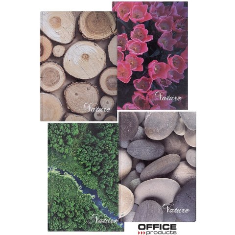 Brulion Office Products Nature A4/96k linia Office Products Brulion Office Products Nature A4/96k linia Office Products