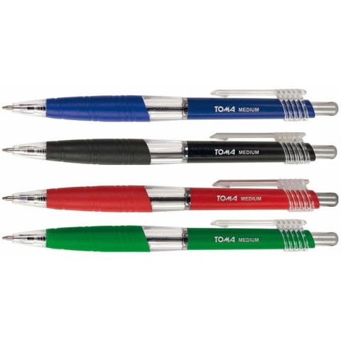 Długopis Toma Medium 1.0mm niebieski Toma Długopis Toma Medium 1.0mm niebieski Toma