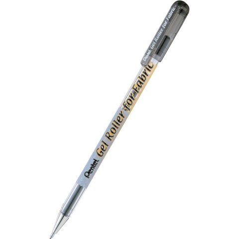 Długopis do tkanin Pentel Gel Roller for Fabric czarny Pentel Długopis do tkanin Pentel Gel Roller for Fabric czarny Pentel