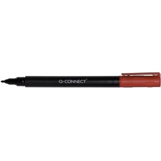Marker do płyt Q-Connect F 0.6mm czerwony Q-CONNECT