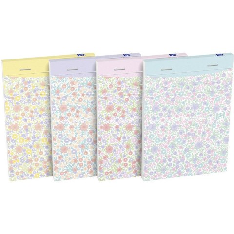 Notatnik Oxford Floral A6/80k linia mix kolorów Oxford Notatnik Oxford Floral A6/80k linia mix kolorów Oxford