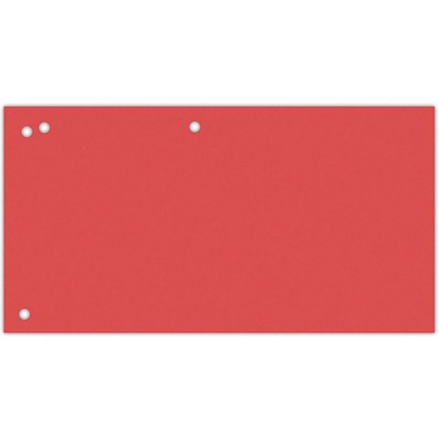 Przekładki kartonowe Office Products 1/3 A4 czerwone (100) Office Products Przekładki kartonowe Office Products 1/3 A4 czerwone (100) Office Products