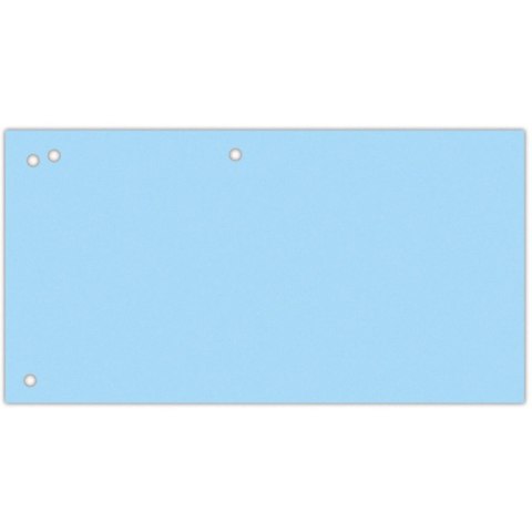 Przekładki kartonowe Office Products 1/3 A4 niebieskie (100) Office Products Przekładki kartonowe Office Products 1/3 A4 niebieskie (100) Office Products