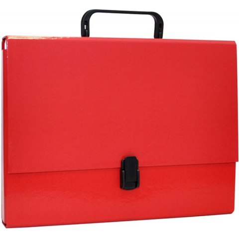 Teczka kartonowa z rączką Office Products A4/50mm czerwona Office Products Teczka kartonowa z rączką Office Products A4/50mm czerwona Office Products